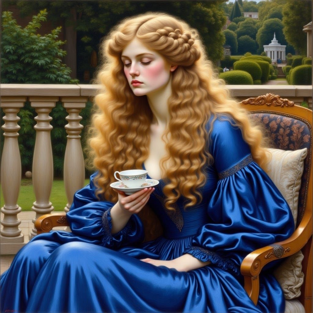 <lora:Pre Raphaelite Flux:1.0> 