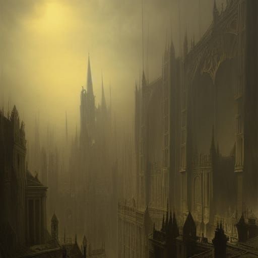 Gothic city.