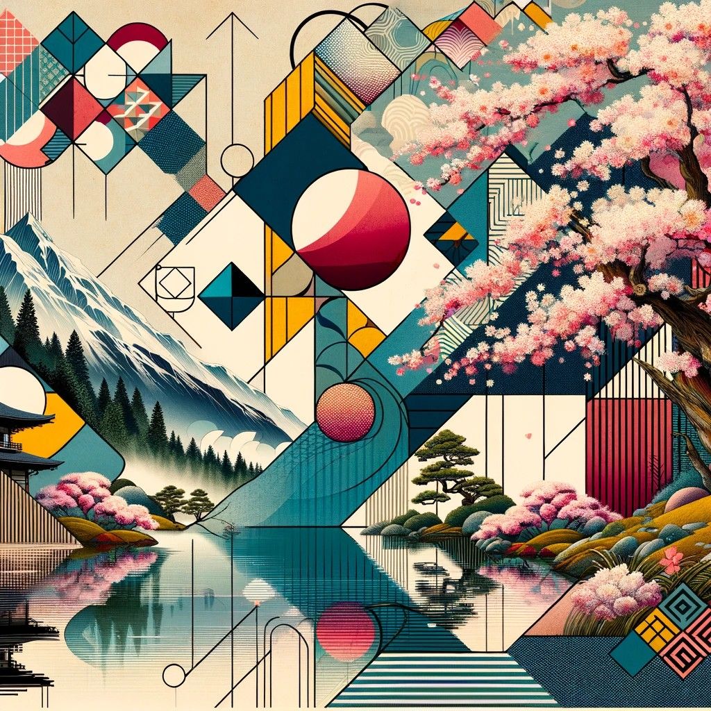 Ukiyo-e Geometry