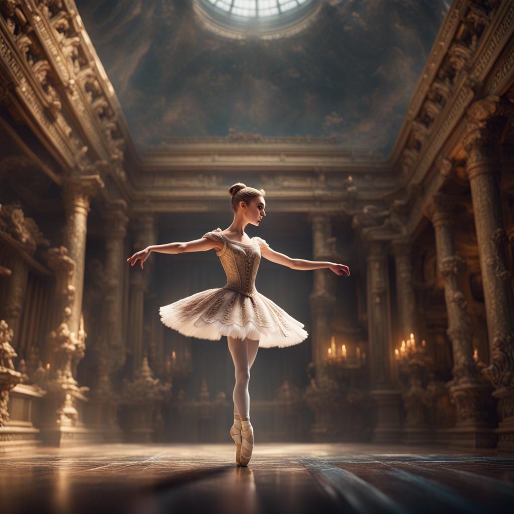 lost ballerina toy on a adventure
