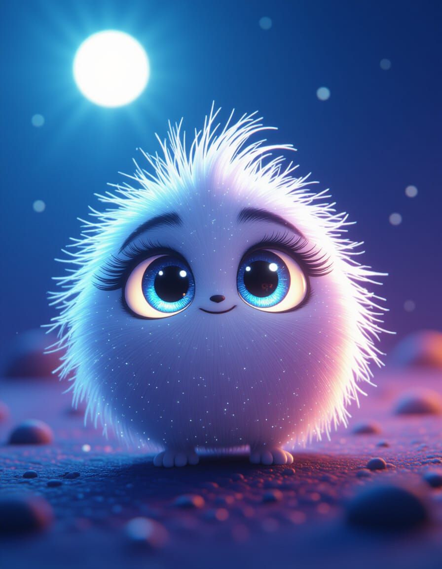 “The night whispered through a single gaze.”