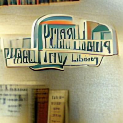 VINTAGE LOCAL PUBLIC LIBRARY LOGO