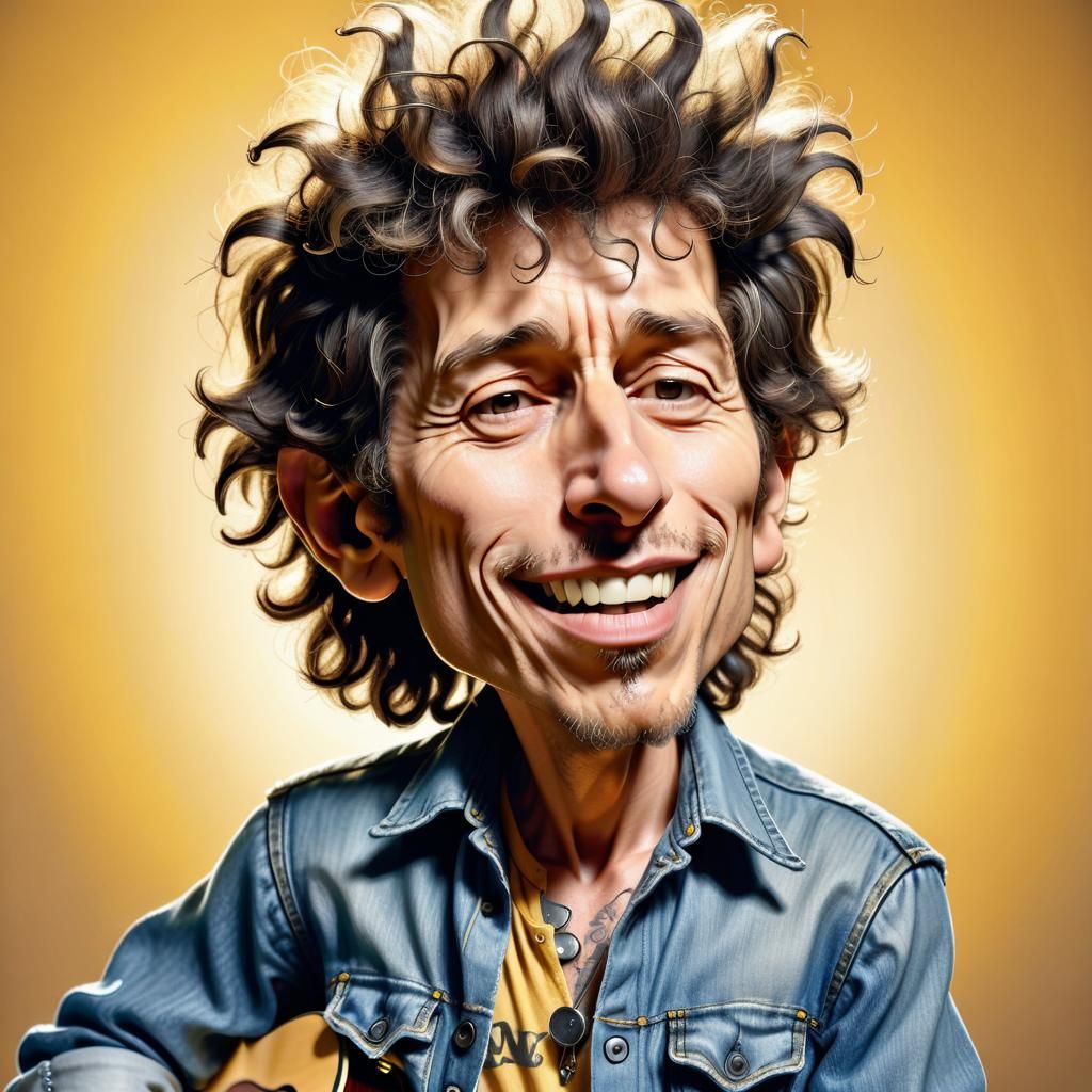 Bob Dylan - AI Generated Artwork - NightCafe Creator