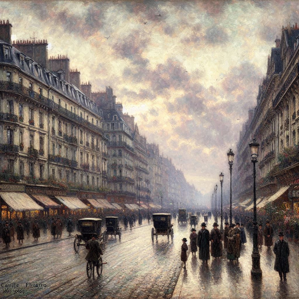 Boulevard Montmartre .