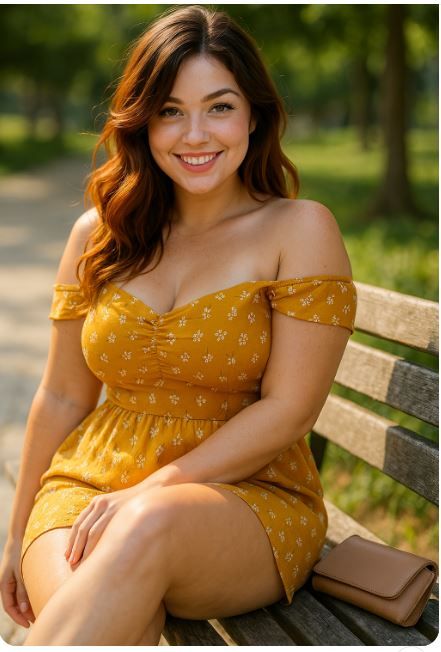 Femme à la silhouette voluptueuse, aux courbes harmonieuses ...