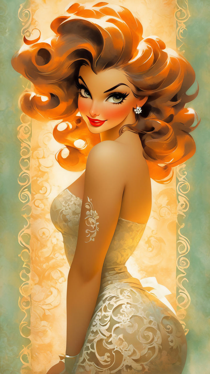 Vintage Retro Pin Up 40s Edition