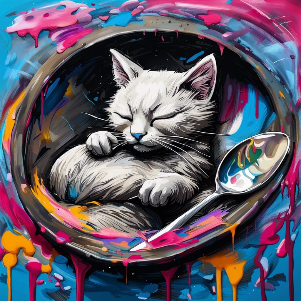 Cats in the cradle and the silver spoon  by @Wierd Jimbo