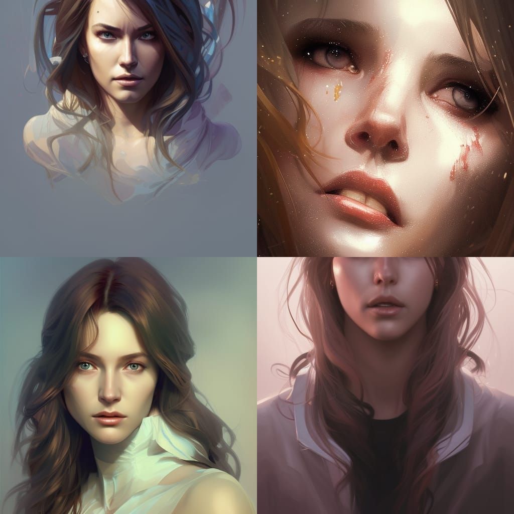 Portrait Supernatural. - AI Generated Artwork - NightCafe Creator