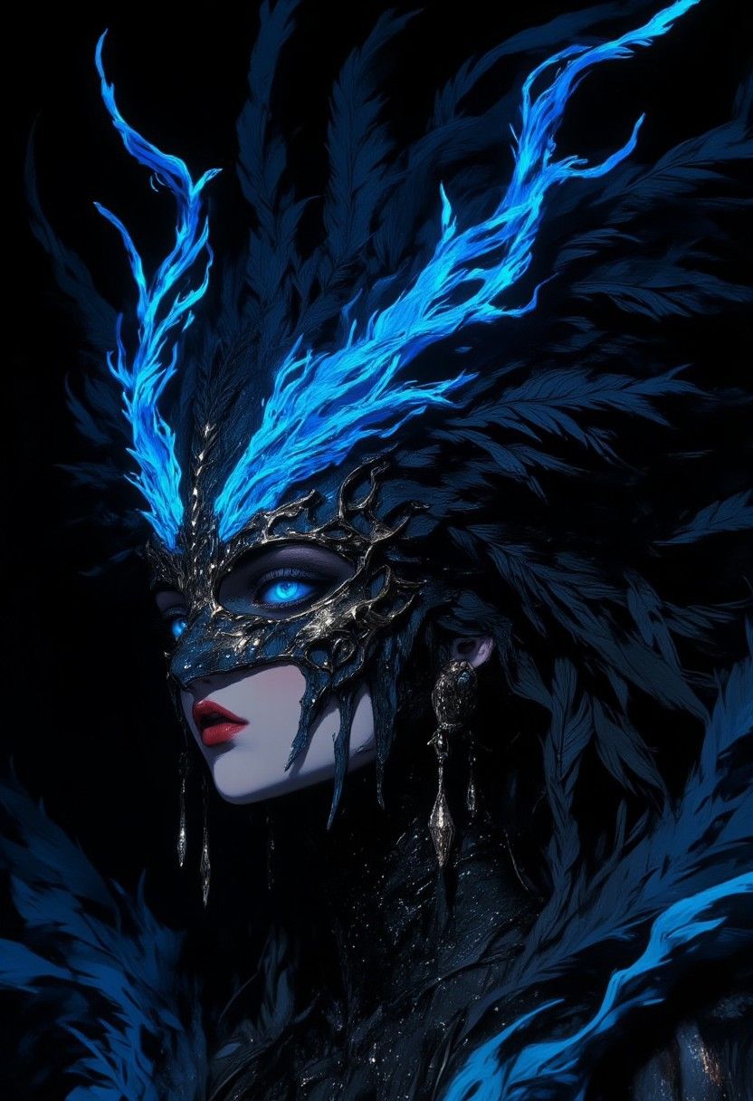 The Blue Moon Enchantress