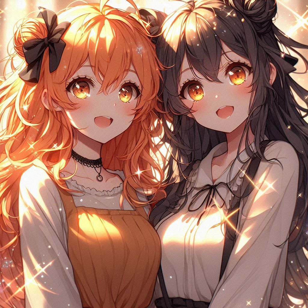 Hutao and Kaho (older sister)