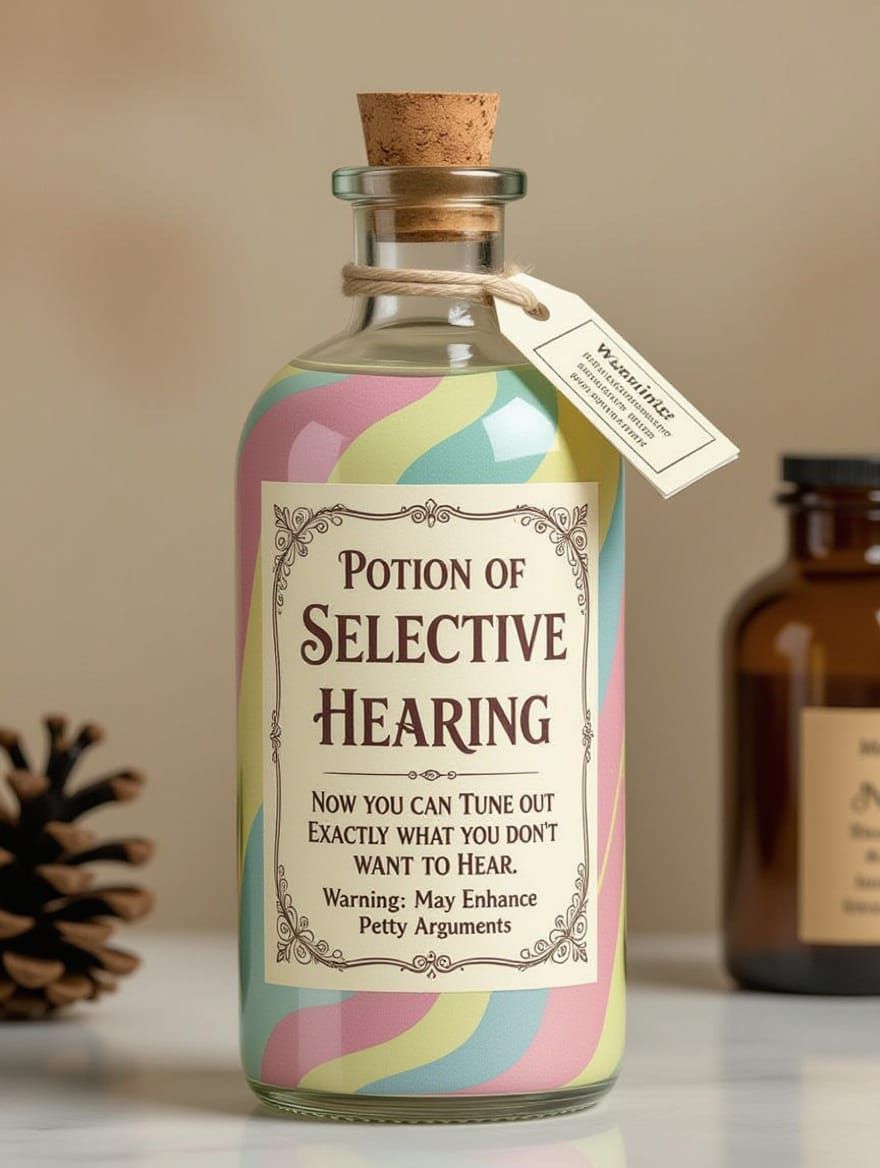 Potion of Selective Hearing  by @Zabrie