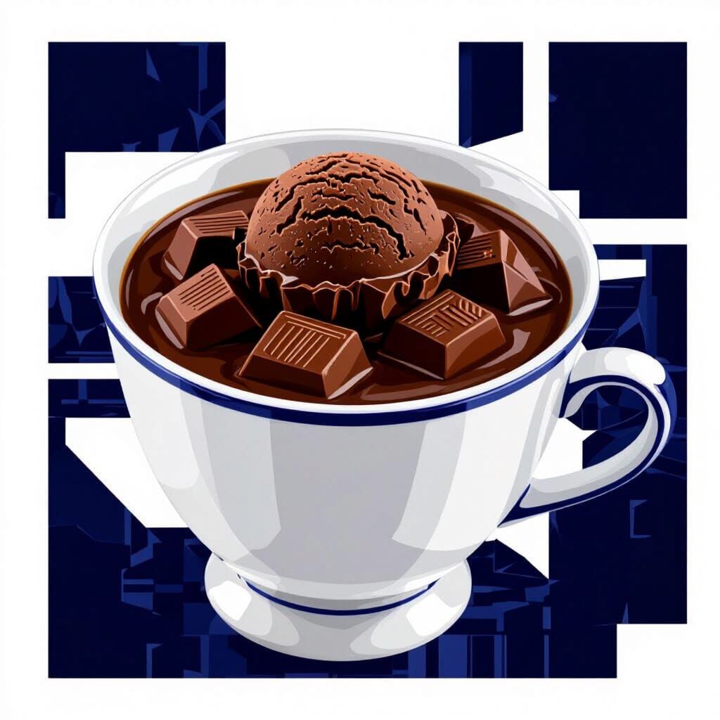 Chocolate With Ice Cream