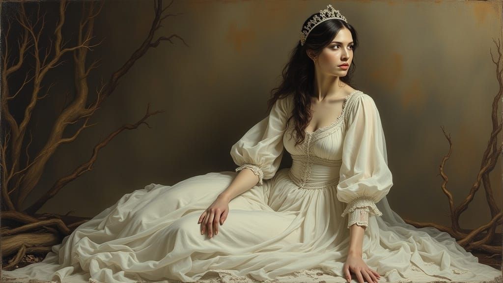  <lora:Macabre Horror:1.0>woman