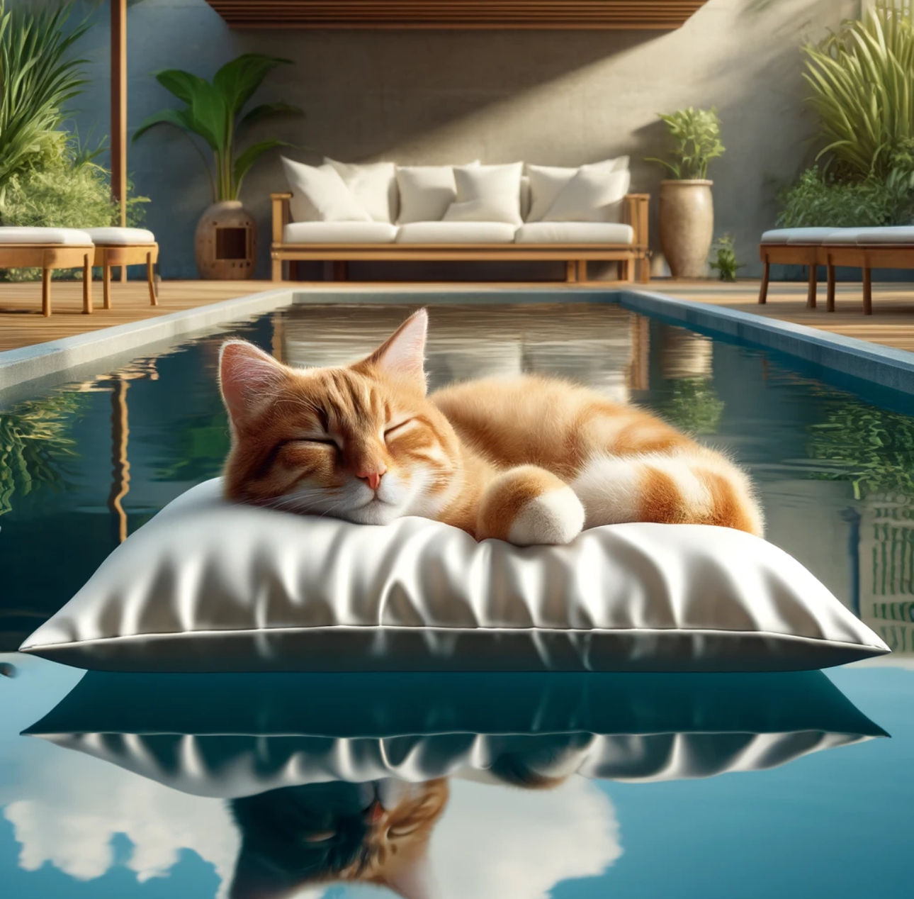 Resting In tranquility