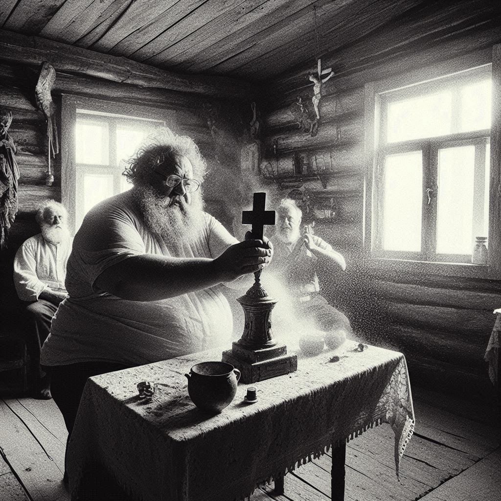 Preparations for the night of the vampires