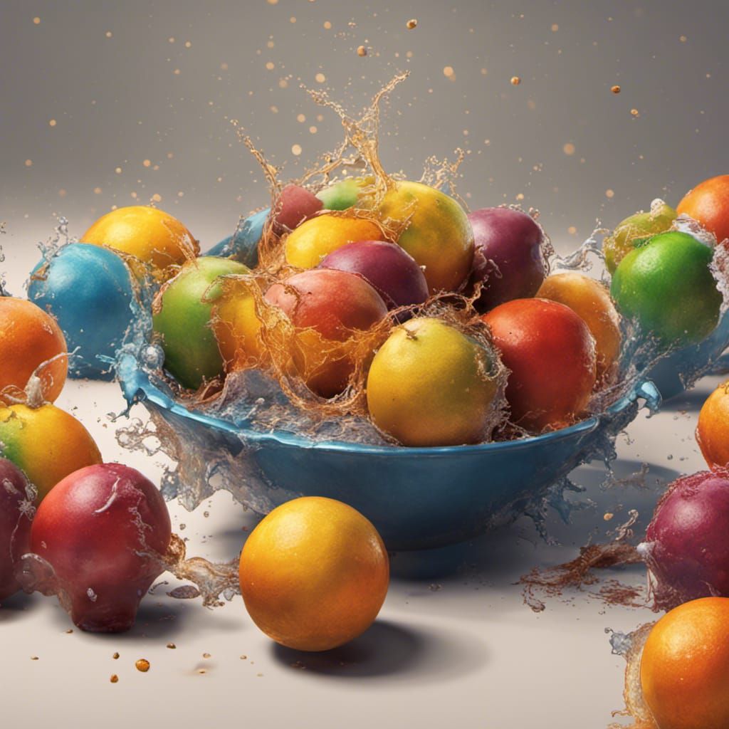 Apple and Honey: Jewish New Year Splash Art