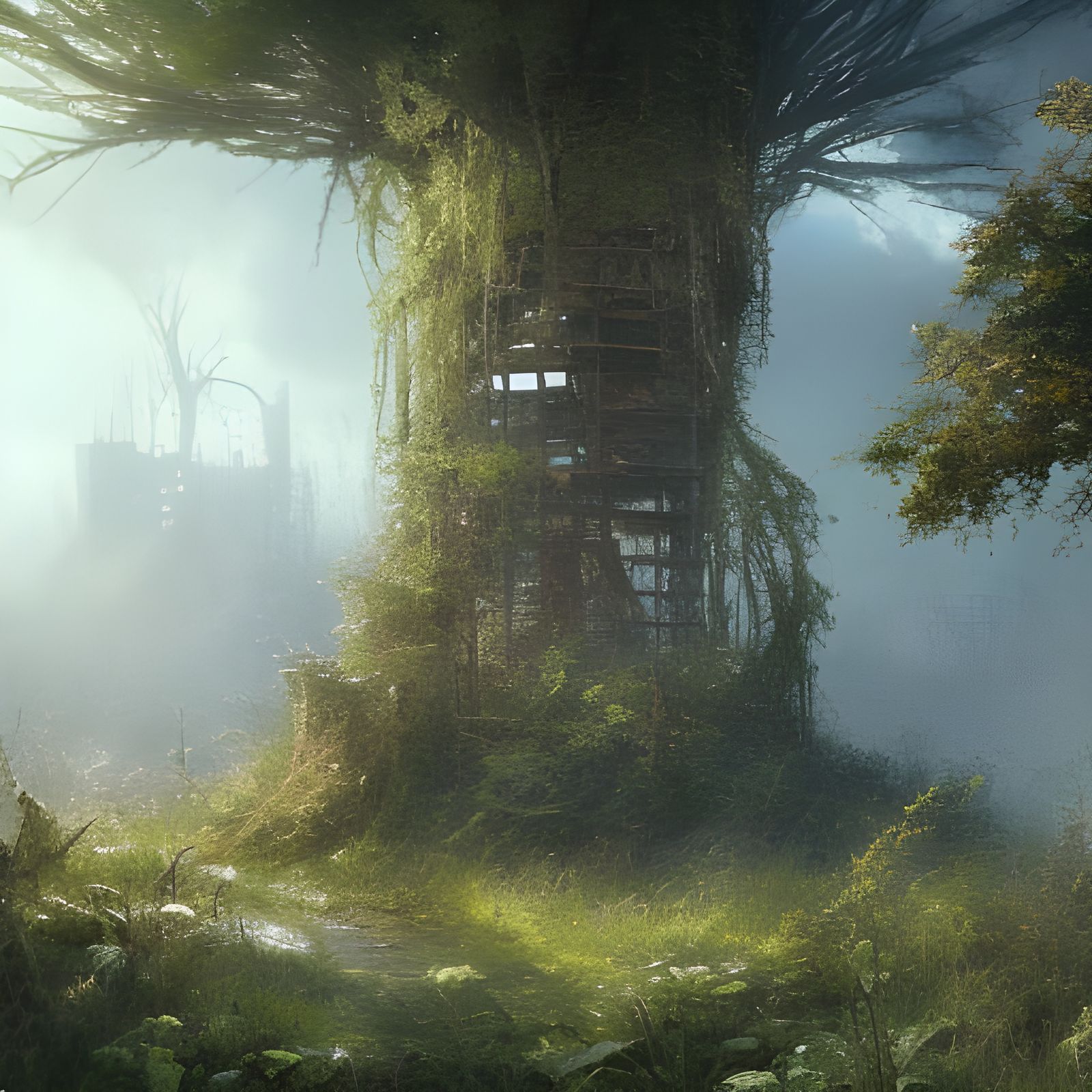 From a Tower to a Tree  by @Rosie