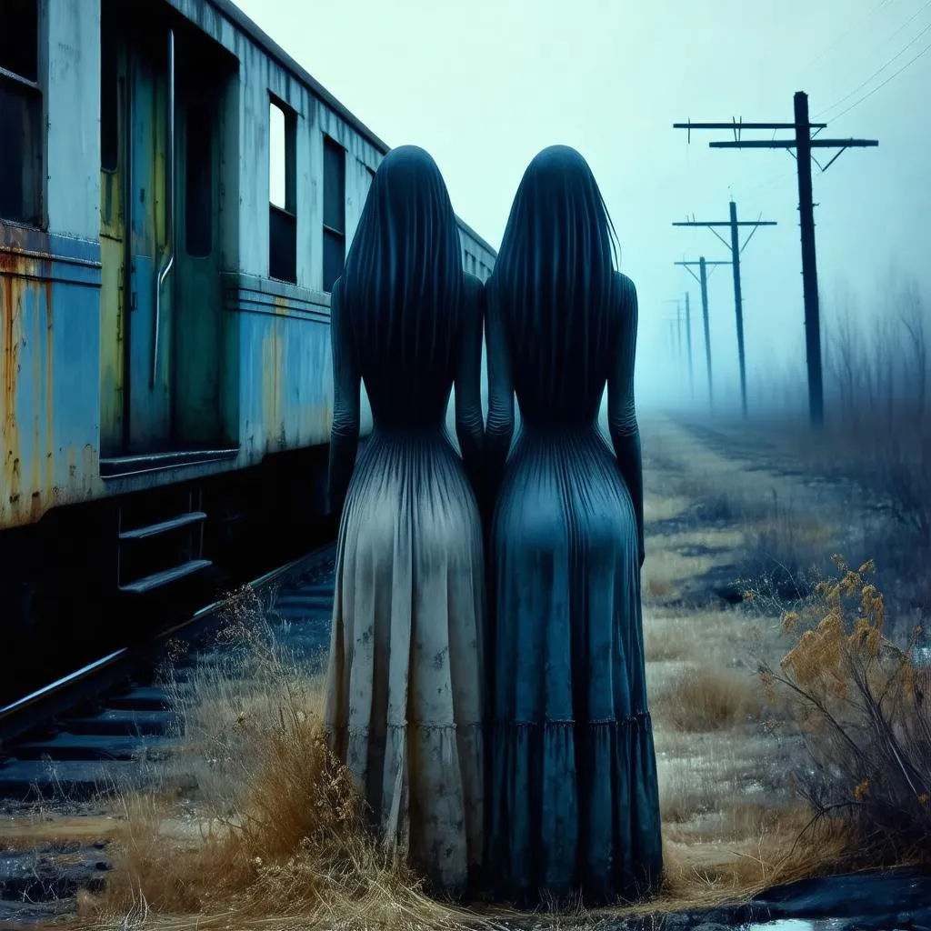 The mysterious beauties of the forgotten station