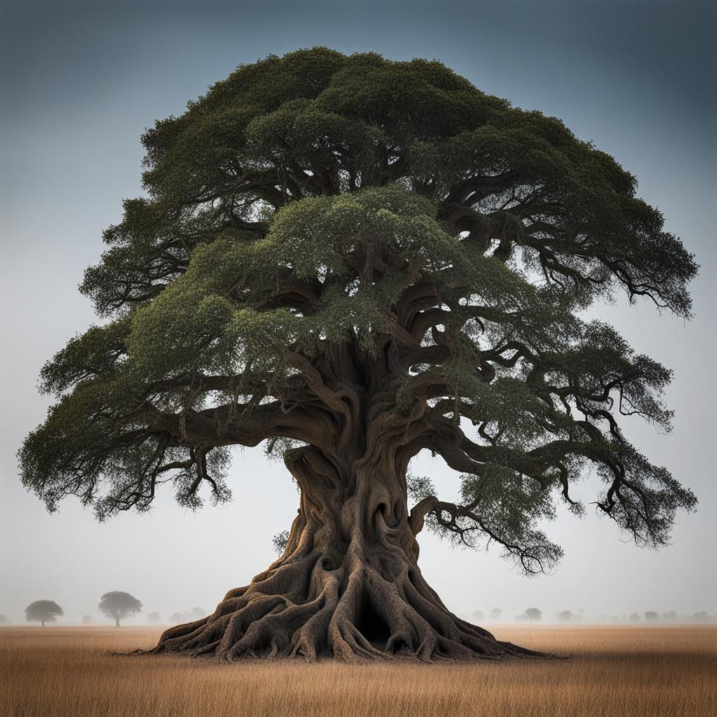 Grandmother Tree - AI Generated Artwork - NightCafe Creator