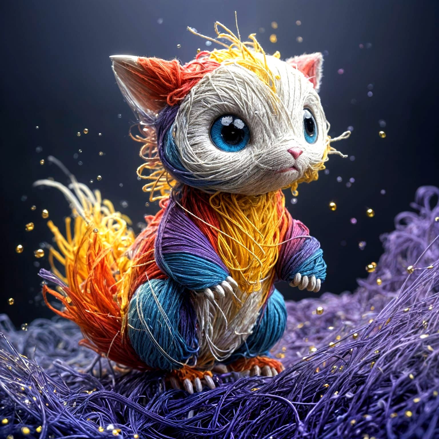 made of string  by @photon