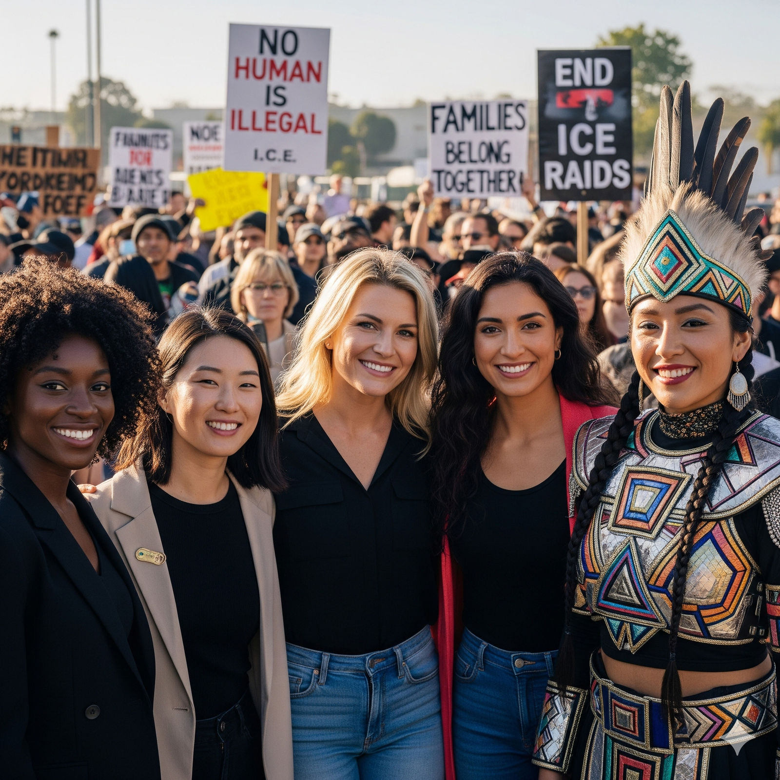 The California I ♥️: Against brutality and inhumanity