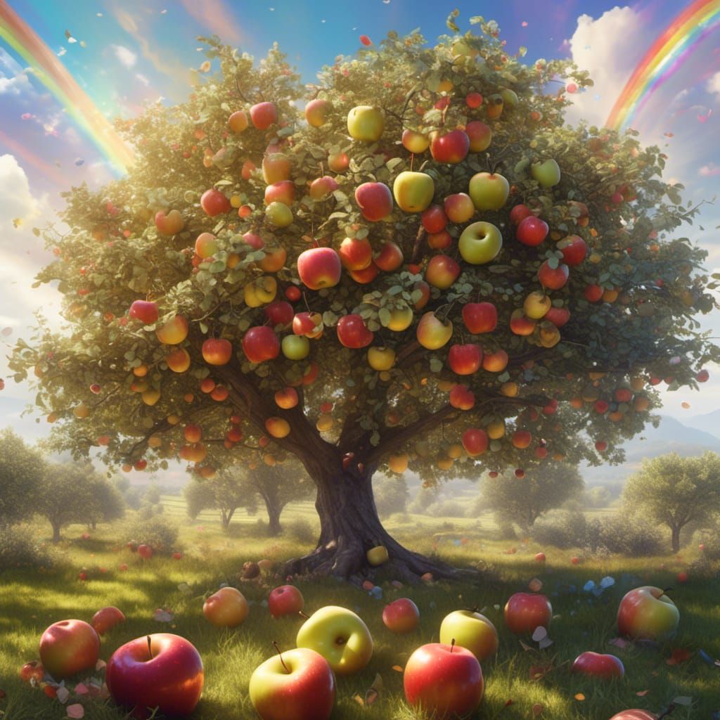 Giant Apple Tree (Literally)