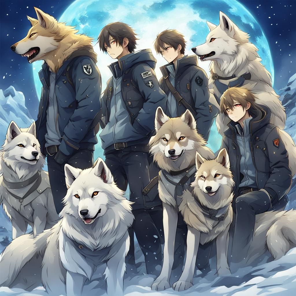 A pack of wolves