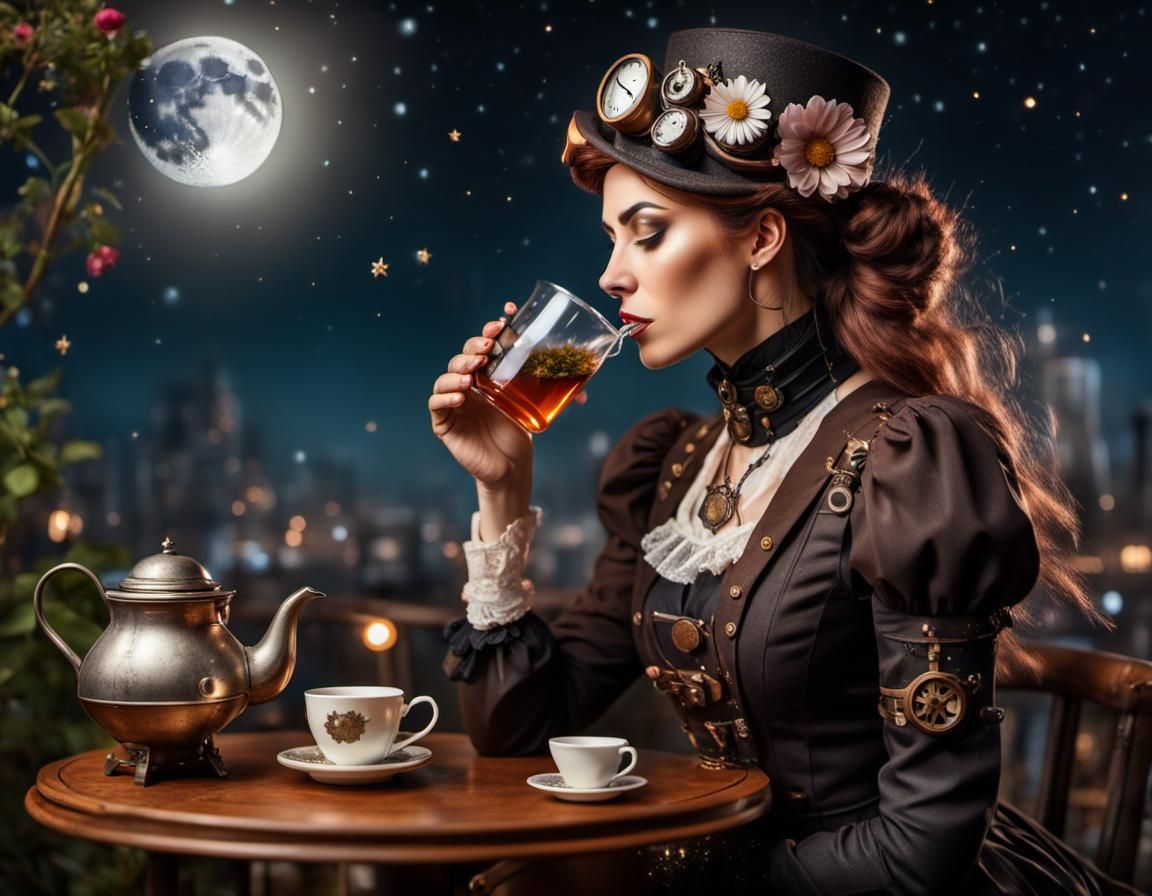 Herbal tea AI Generated Artwork NightCafe Creator