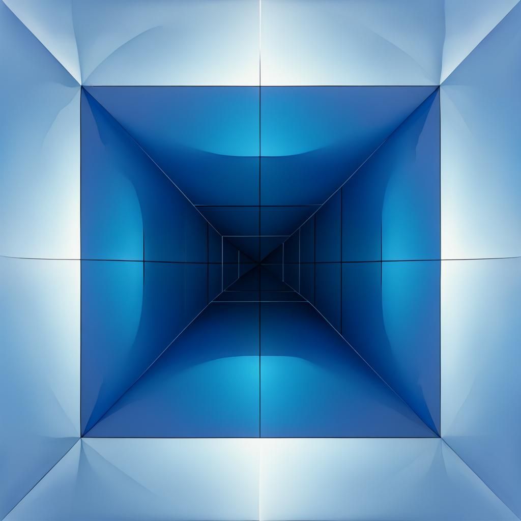 an infinite square