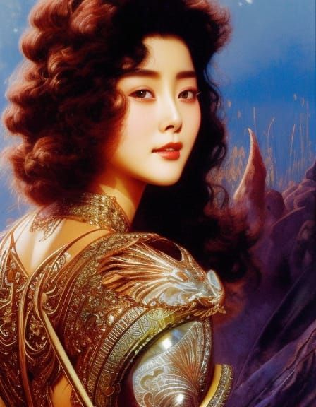 Fan Bingbing - AI Generated Artwork - NightCafe Creator