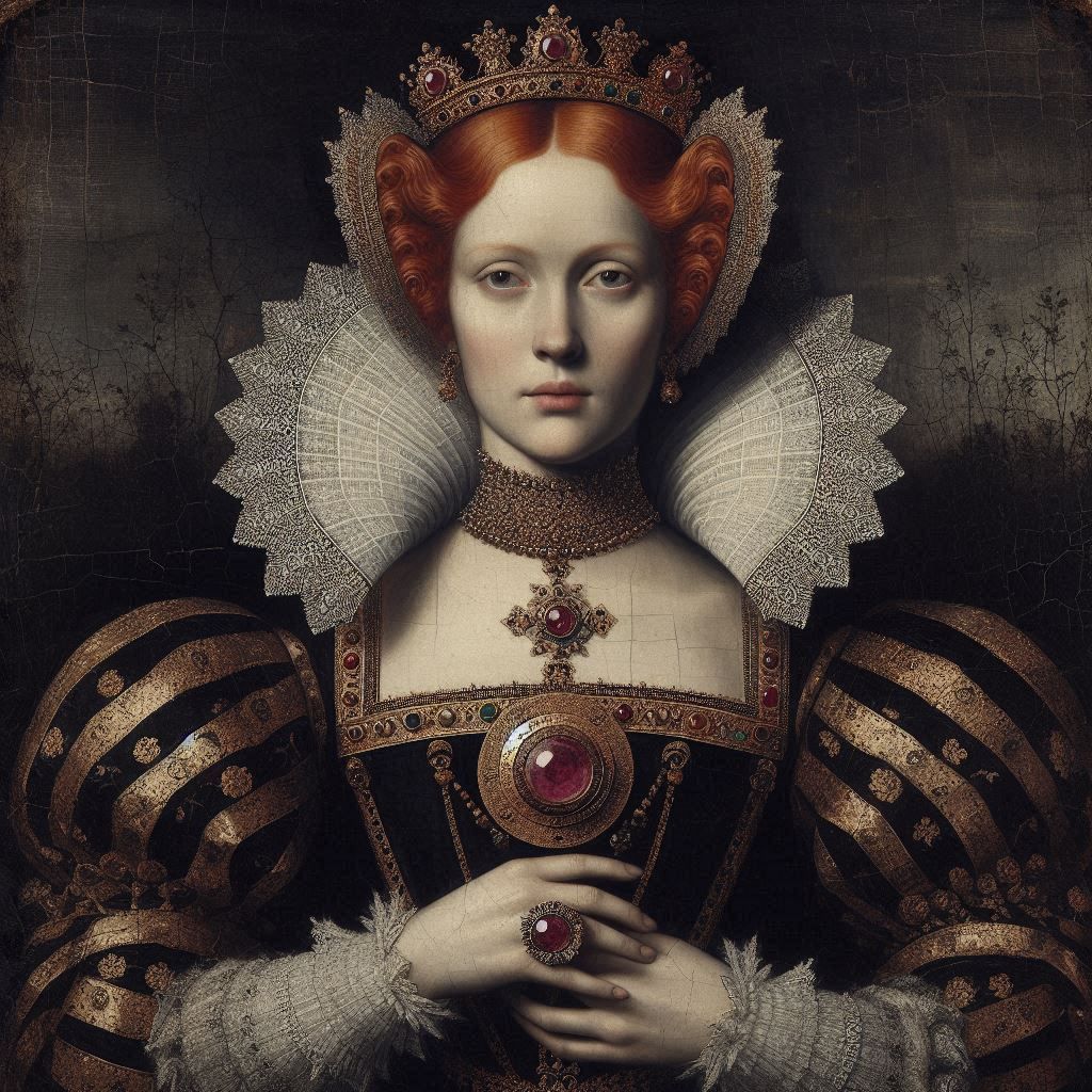 Queen Elizabeth I - Queen of England and Ireland (v.10)