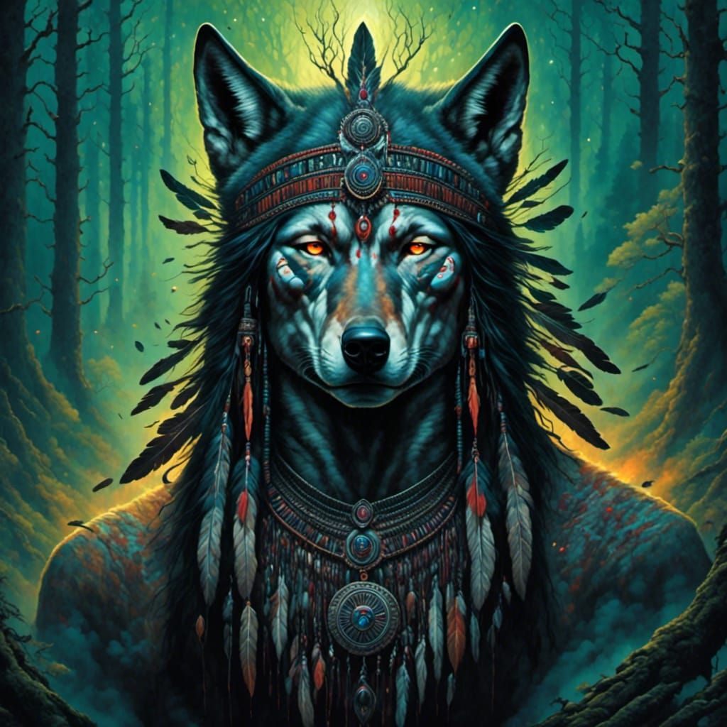 wolf spirit animal.