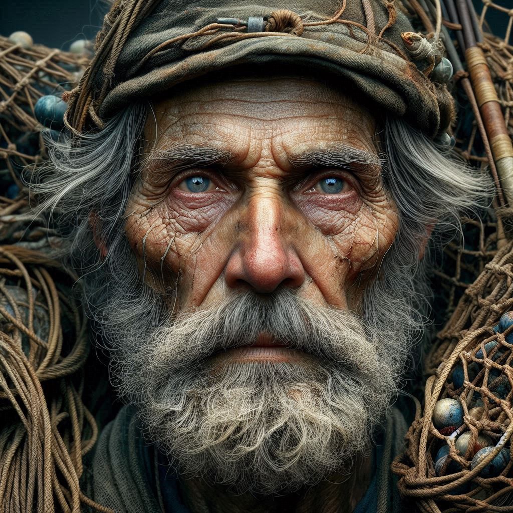 Elderly Fisherman