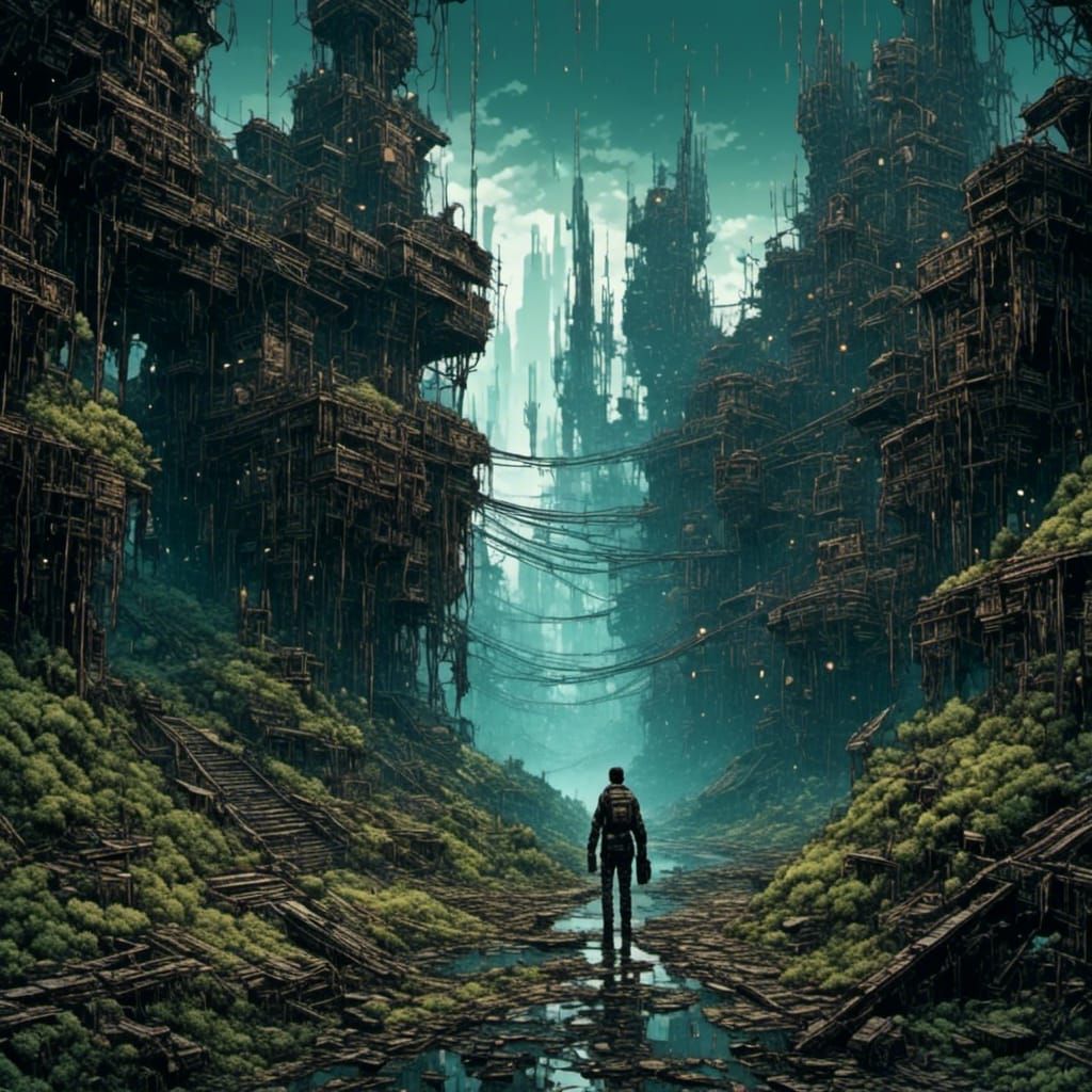  <lora:Linograal:1.0> A forest