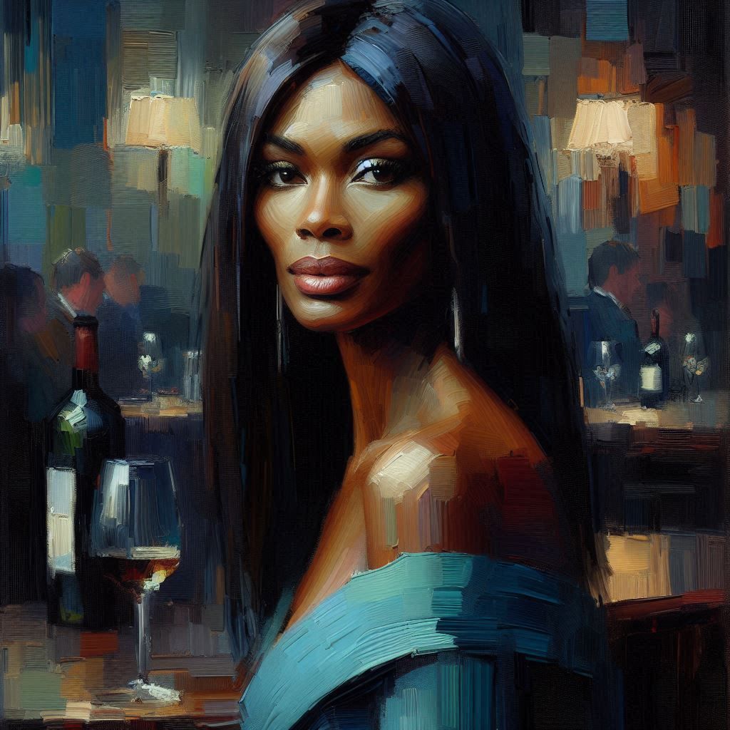 Portrait "Impressionistic Beauty"