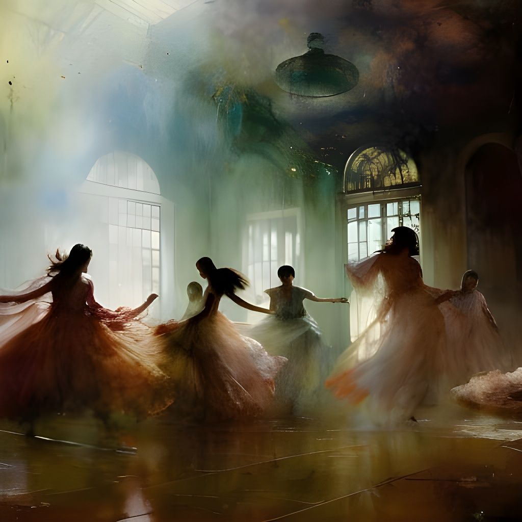 Ghost Dancers on Ethereal Feet  by @Chief_Runs-with-scissors