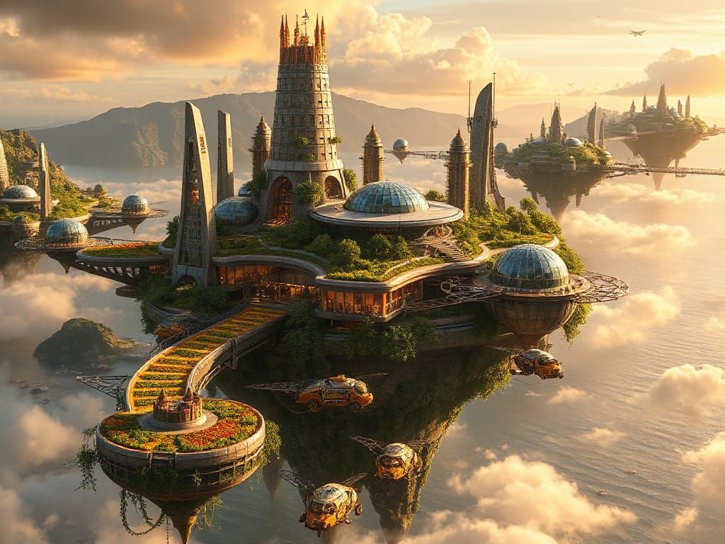 Solarpunk  by @Morak Arsza