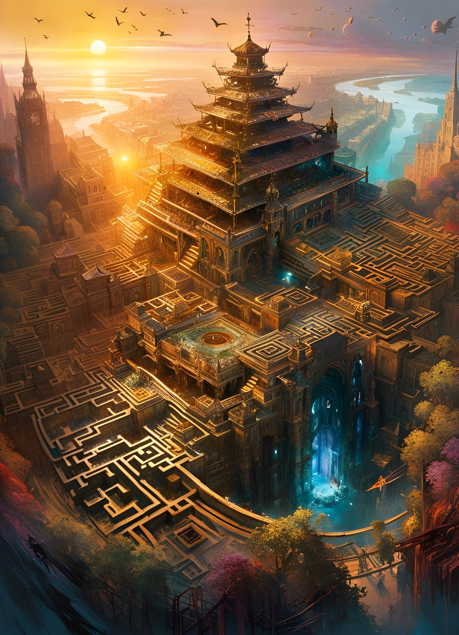 Labyrinth   by @Vira