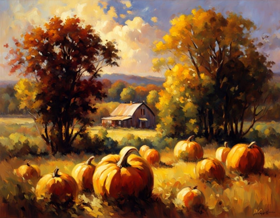 Autumn pumpkins  by @Kaydenpat