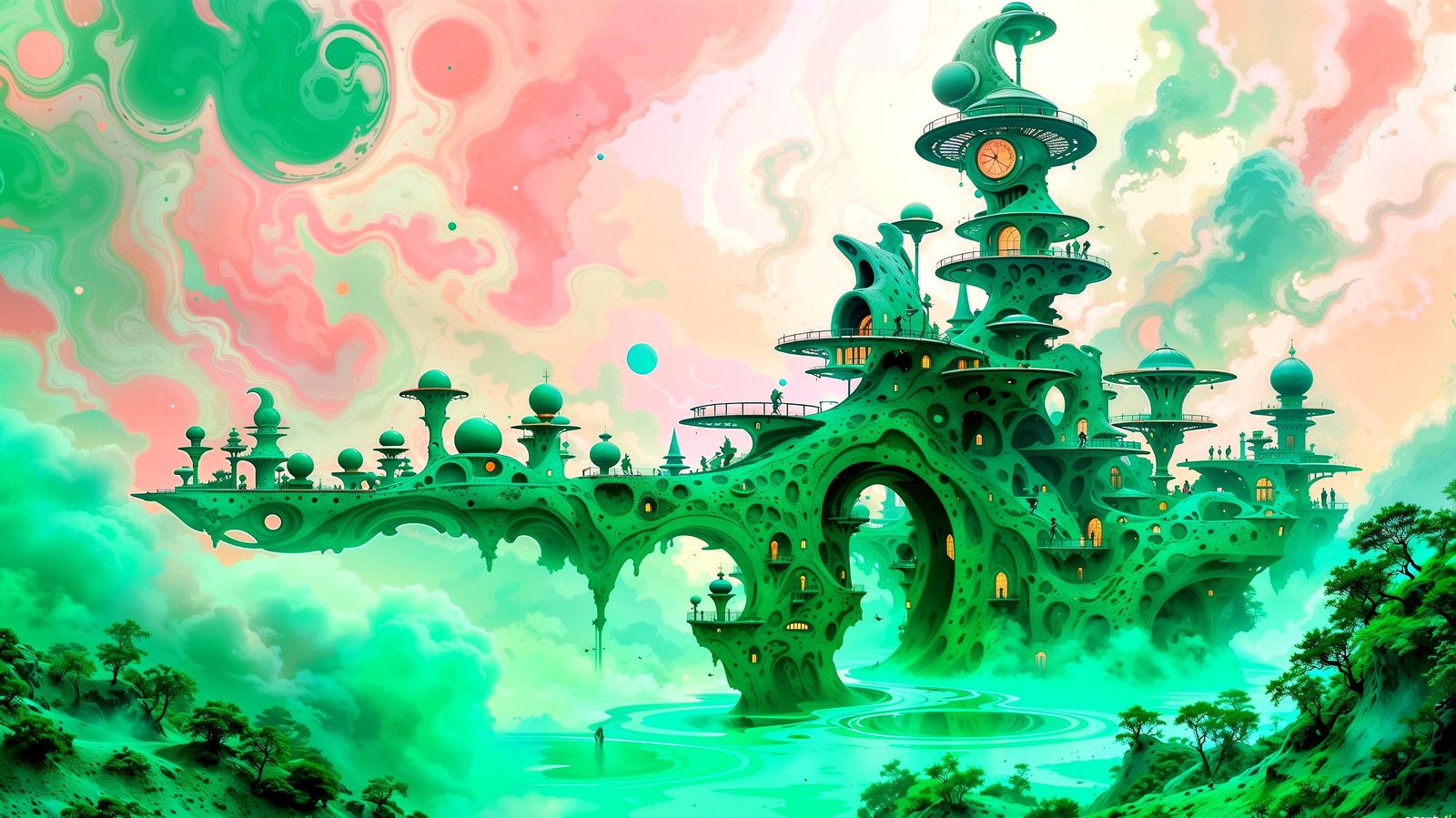 Sanctuary Above the Mist