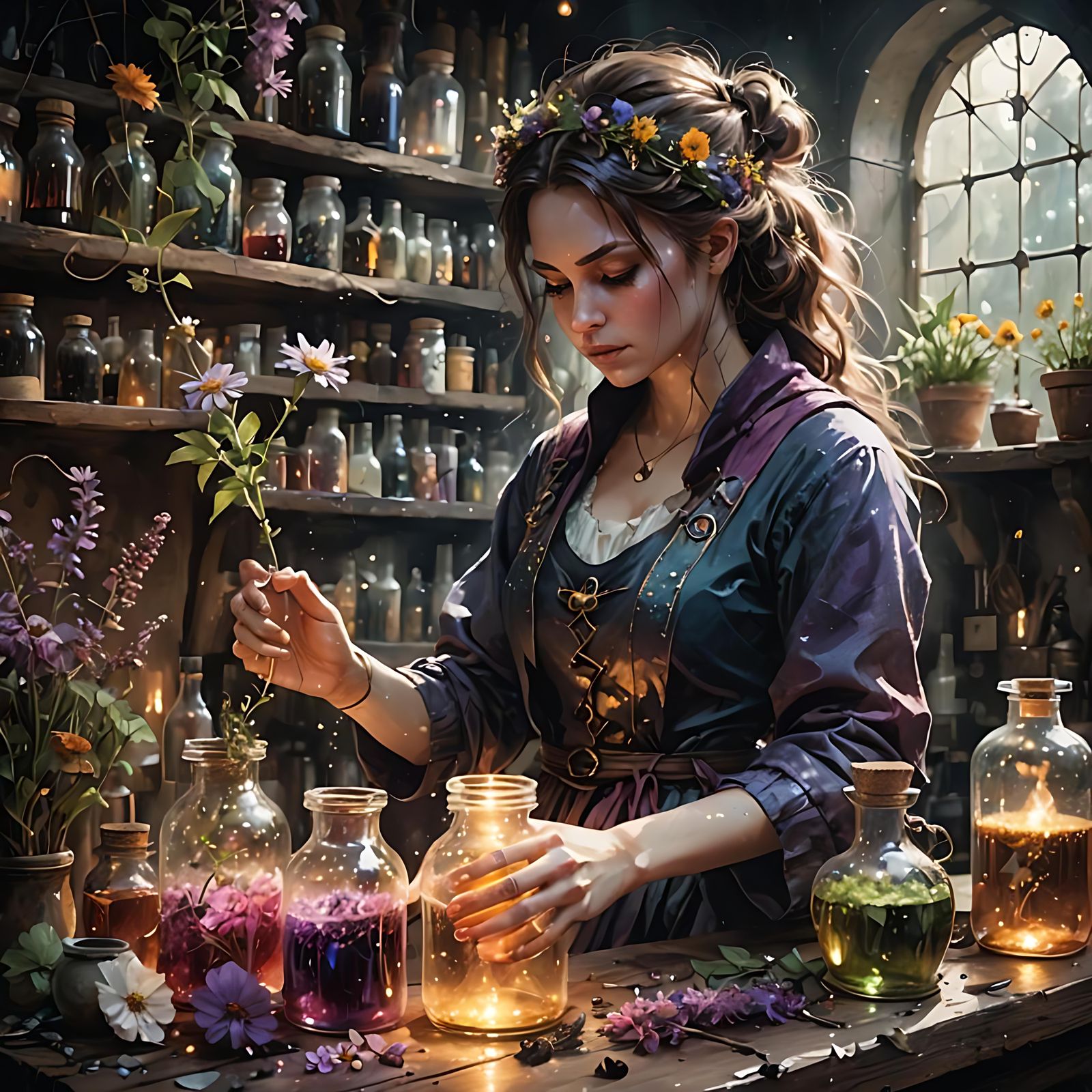 The Work in Herbs  by @Alex Sumner