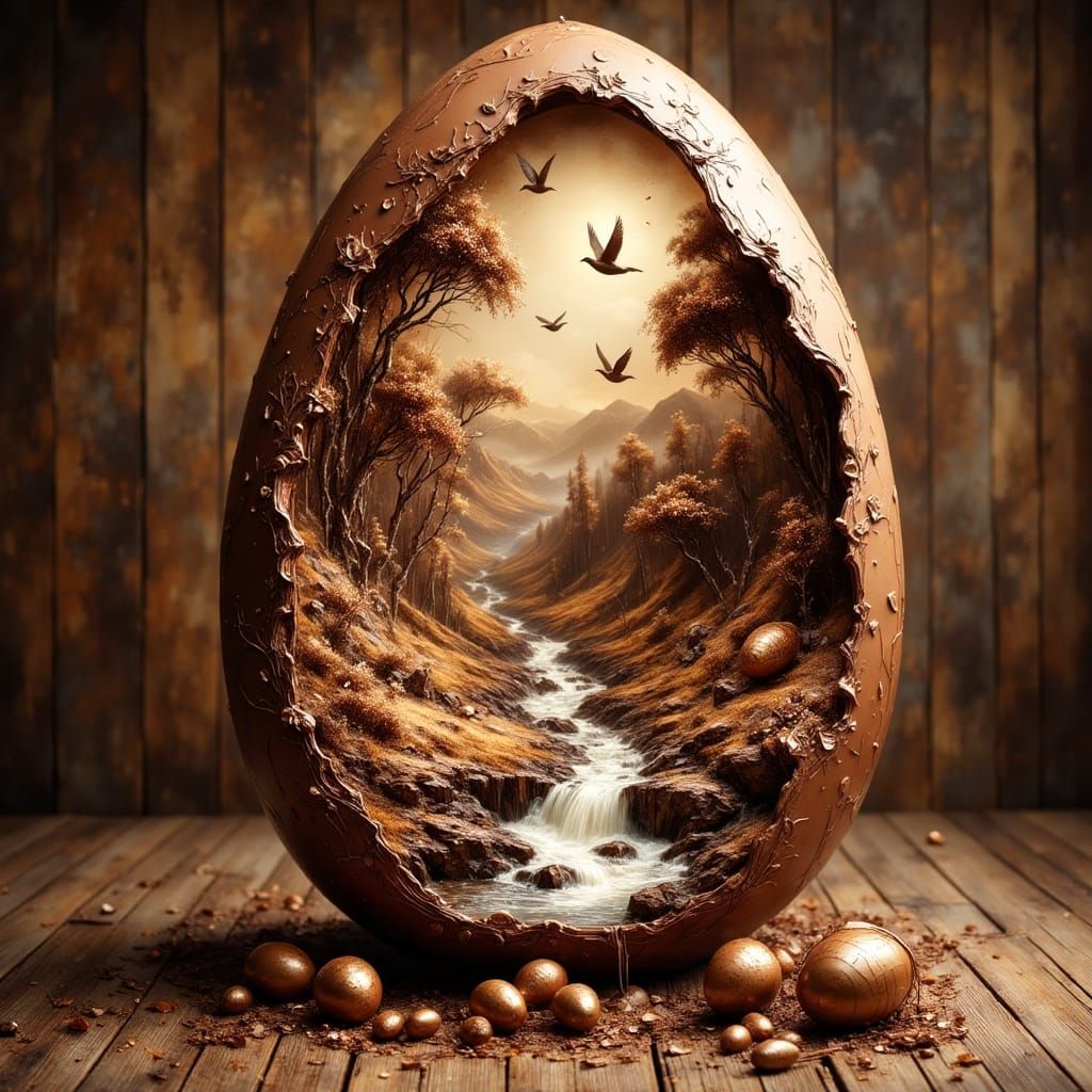 Chocolate Masterpiece  by @Floe Joe 