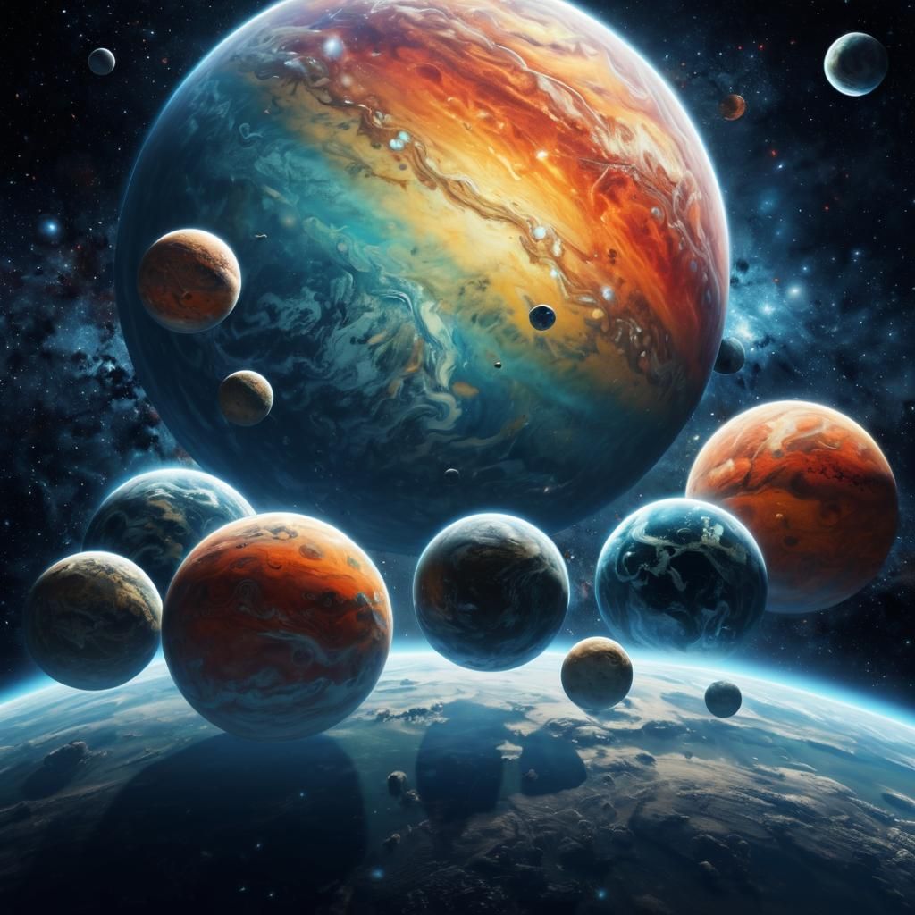 Cosmic marbles