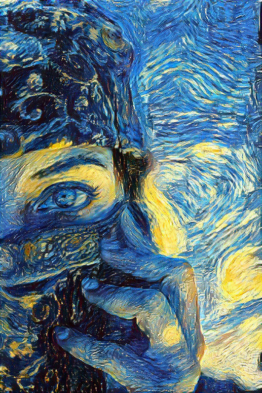 Starry Woman