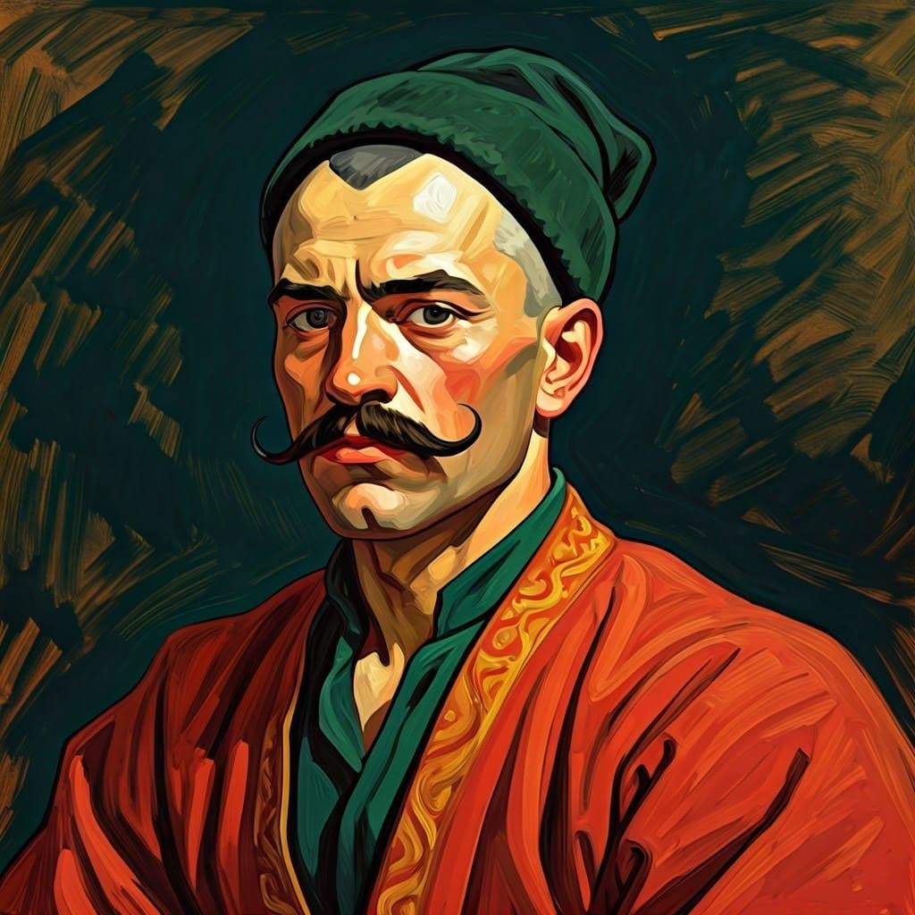 Young Ukrainian Cossack  by @Dulcinea