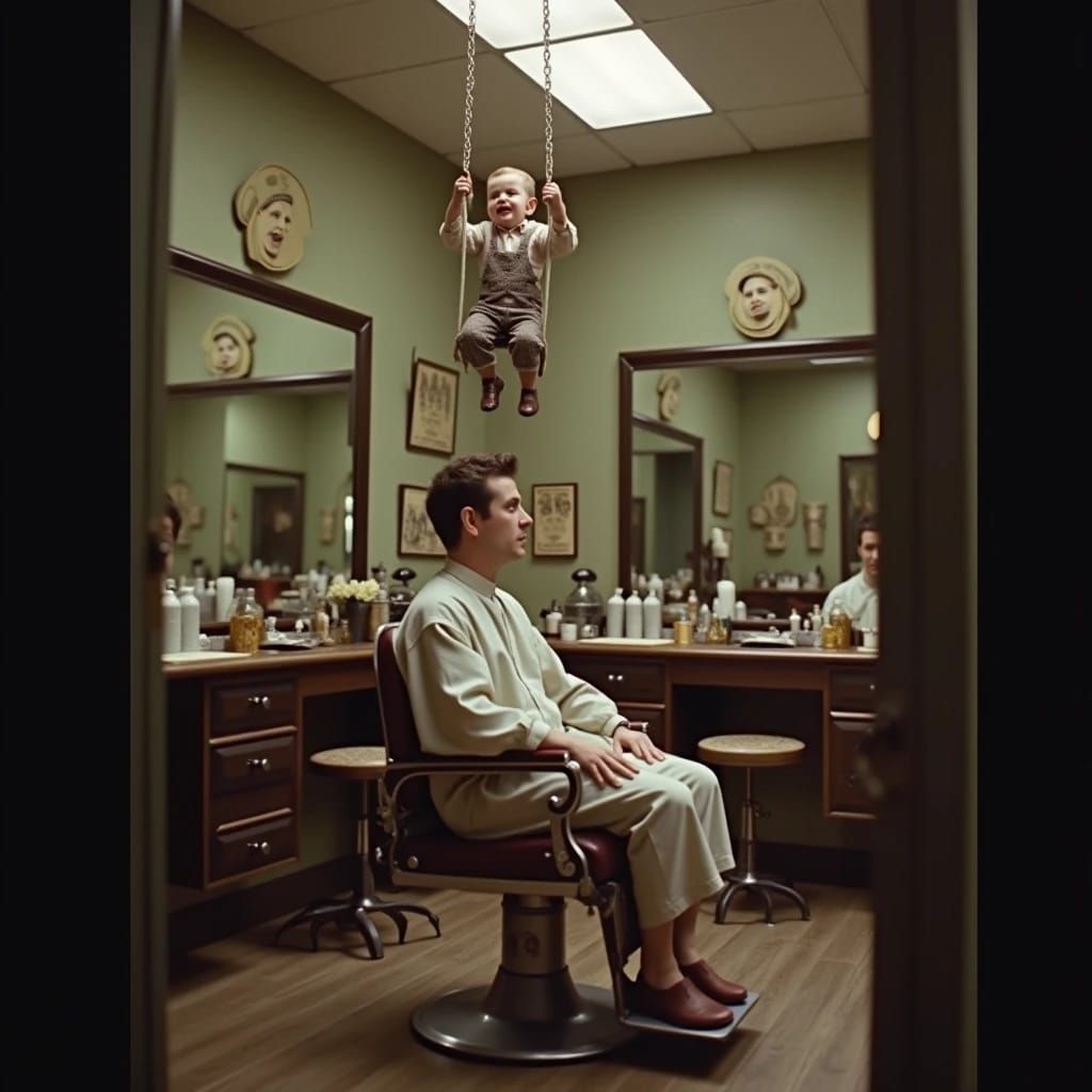 I'm not always good with "resolve", but after this episode, I never went back to this barber.