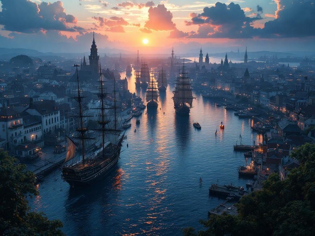 Colonial port city  by @John from Youngstown