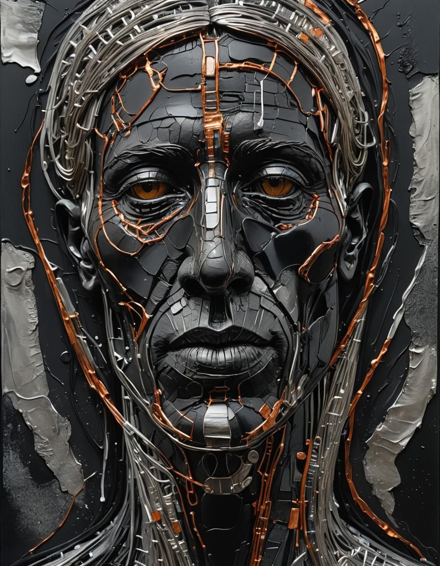 elongated face