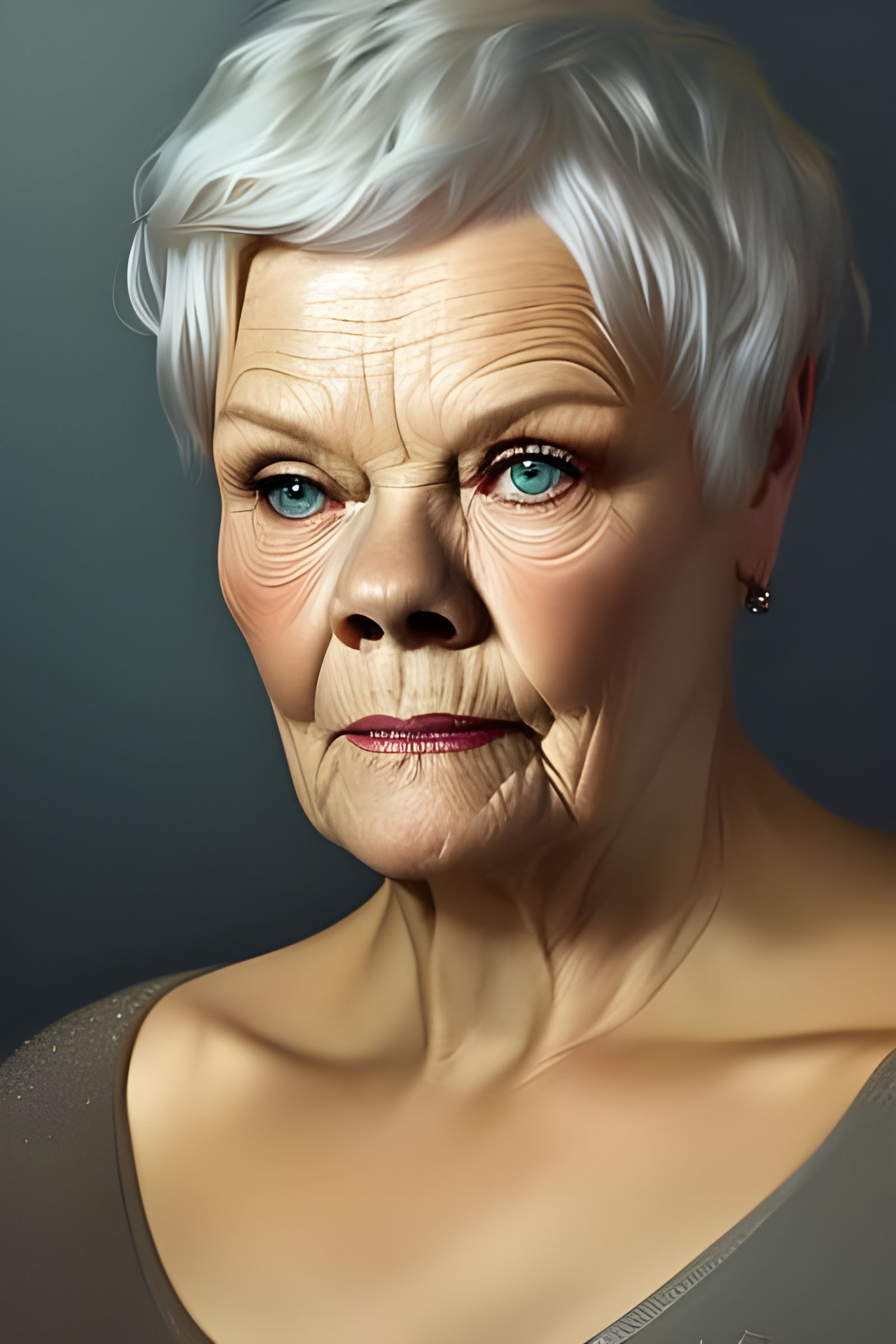 Portrait of dame Judy dench