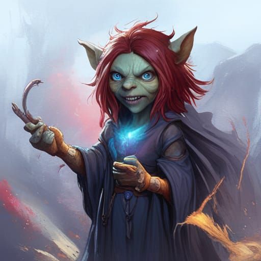 Goblin Sorcerer - AI Generated Artwork - NightCafe Creator